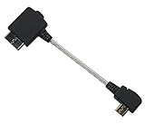 KPM-M1 HIFI Walkman Right Angle DOCK LO OUT to Right Angle OTG Micro USB Cable For PHA-1£¬PHA-2£¬PHA-3£¬CHORD Electronics Mojo etc, KPM-M1 (PHA3 TYPE)