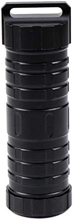 Splendidsun Large Aluminum Alloy Sealed Canister, Outdoor EDC Survival Waterproof Sealed Can