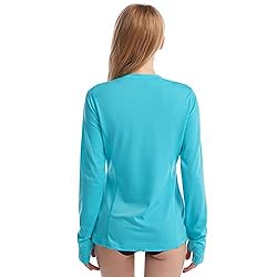 HISKYWIN Women's Long Sleeve UV Sun Protection Rash