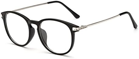 Black Colors Fashion Oversized Clear Lens Round Circle Eye Glasses Womens Oversized Frame