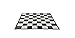 Hammer Crown Giant Nylon Chess Mat; Fits Giant Premium Chess Pieces Set (25-Inch)
