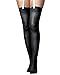 National Sheer Stretch Stocking, Soft Black, B, 6-pk