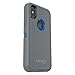 OtterBox DEFENDER SERIES SCREENLESS Case Case for iPhone Xs & iPhone X - Retail Packaging - MARATHONER (COWABUNGA BLUE/GUNMETAL GREY)