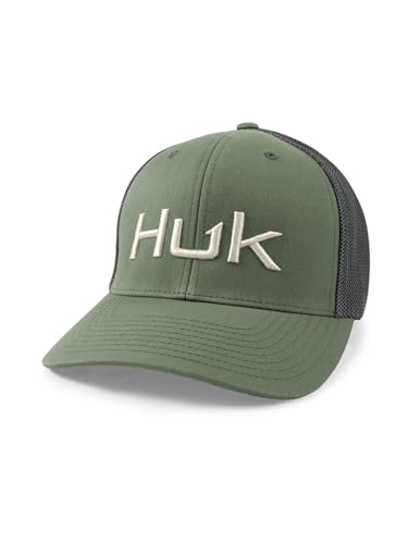 Trucker, Anti-Glare Snapback Fishing Hat for Men Gorra de béisbol, Bordado, Musgo, Talla única para Hombre