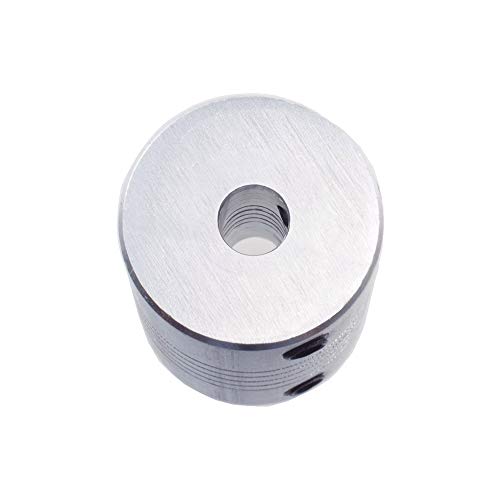 Saiper Flexible Couplings 5mm to 5mm (5pcs) Aluminum Alloy Joint Connector Compatible with NEMA 17 Stepper Motors, RepRap 3D Printer or CNC Machine, 3D Printer Accessories
