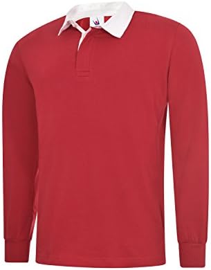 Amazon.com: Front Row Long Sleeve Classic Rugby Shirt, 14 colours