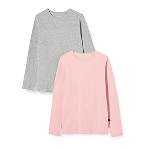 MINYMO Minymo 2er Pack Blusen mit langen Ärmeln für Mädchen meisjes Bloes