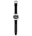 swatch Men's YCS514 Quartz Chronograph Black Dial Watch