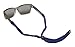 Chums Original Small Frame Cotton Retainer - Unisex Eyewear Keeper for Sunglasses & Glasses - Adjustable Fit, Washable & Made in USA (Small-End, Navy)