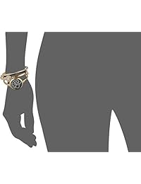 Anne Klein AK   3080gbst de la mujer Swarovski Crystal acentos Brazalete en tono dorado Juego de Reloj y pulsera