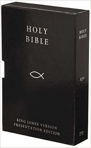 Holy Bible King James Version Kjv Black Presentation Edition 9780007946853 Amazon Com Books