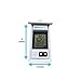 Digital Min Max Garden & Greenhouse Thermometer - Large Easy Read Display with Current Temp & Auto Update for High Low Readings - Versatile Uses Indoors or Outdoors.