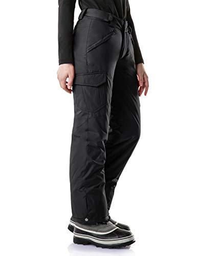 image for TSLA Women's Rip-Stop Snow Pants Windproof Ski Insulated Water-Repel B