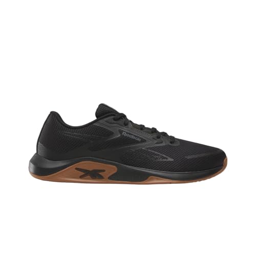 Reebok Mens Nanoflex TR 3 Trainers, Black Lee 1 Gum/Grey6, 44 EU