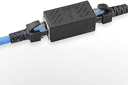 2Pcs RJ45 Coupler Connector Coupling Extension
