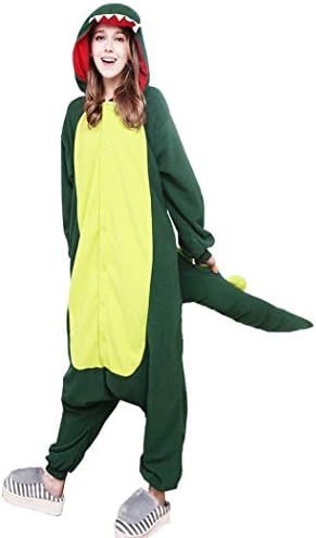 Viskrim Halloween Costumes Animal Onesie Kigurumi Pajamas Jumpsuit Cosplay,Unisex-Adult