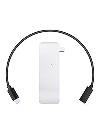 obuolys USB C 3.1 (Tipo C) multipuerto multifuncional adaptador con USB 3.0, SD y TF lector de tarjetas y puerto de carga USB para MacBook, MacBook Pro y PC equipado con USB C Puerto, Plateado