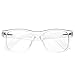 grinderPUNCH Crystal Clear Frame Lens Transparent Sunglasses Eyeglasses
