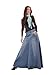 Style J Flowing Love Long Jean Skirt