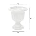 Classic Urn, White, 19-Inch