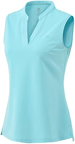 JINSHI Women’s Sleeveless Golf Shirts V Neck Sports Polo Shirts Athletic Workout Tops Shirts JINSHI Women’s Sleeveless Golf Shirts V Neck Sports Polo Shirts Athletic Workout Tops Shirts