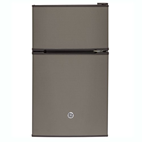 GE GDE03GMKED Fixed Plate Grill, 3.1 cu. ft, Platinum