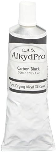 ALKYDPRO 190591 70 ml Fast-Drying Oil Color Paint - Carbon Black