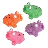 Rhode Island Novelty Squirt Toys Assorted Frogs, 2.5