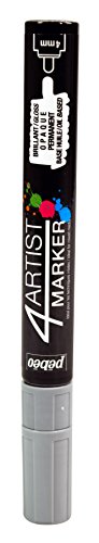Pebeo 4Artist Marker, Oil Paint Marker, 4 mm - Grey