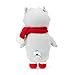 LINE FRIENDS BT21 Official Merchandise RJ Character Winter Standing Plush Toy Doll 16 inches