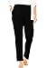 Woman Within Plus Size 7-Day Knit Straight Leg Pant - Black, 3X