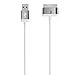 Belkin MIXIT 30-Pin ChargeSync Cable for iPhone 4/4S/3/3S, iPad 3G and iPad 2 (White)