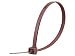8 Inch Brown Standard Nylon Cable Tie 100pk primary