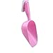 Sroute Pet Food Scoop; 1-Cup, Lines for 1/2 Cup and 1 Cup, Volumes for 100ml and 200ml, Dog Puppy Cat Rabbit Plastic Pet Food Scoop,Four Colors Available (Pink)