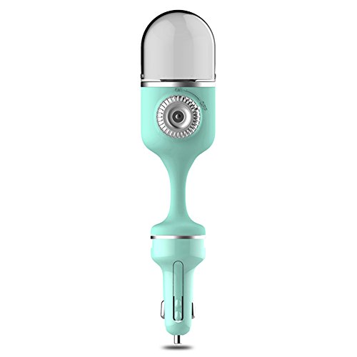 M3M Car Aromatherapy Humidifier Air Aromatherapy Machine 70ML Water Tank Air Purifier Dual USB Charging Interface For Car Home 60240Mm,Blue - Thumbnail 5
