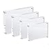 AMEITECH 5x7 Acrylic Photo Frame, Magnetic Picture Frames, 10 + 10MM Thickness Stand in Desk Table, Clear (5 Pack)