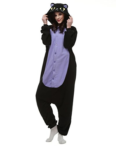 Yxjdress Unisex Adult Costume Pajamas Cat Onesies Halloween Cosplay Costume