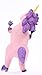 GOPRIME Halloween Kid Unicorn Costume, Inflatable, Child Size, 4-6, Face Out Breathable (Pink)