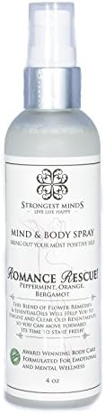 ROMANCE RESCUE | Romance Line Body Mists by Strongest Minds | Release the Past, Open a New Future | 4 oz Spray