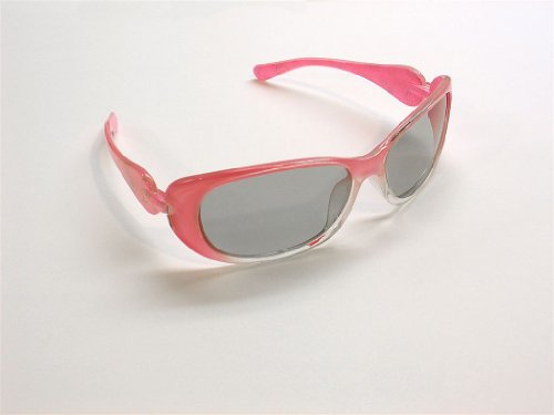 Visual World Passive 3D Glasses - Paisly Pink Frame - Children Size