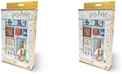 Harry Potter Activity Set, Arts and Crafts, Licensed Stationary Set with pens and Stickers, Make Your Own Desk Tidy, 150+ Pieces, Creative Maker Kitz by Bladez Toyz (Pack of 2) — image 1