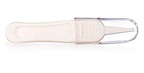 2PCS Baby Care Newborn Safe Care Infant Ear Nose Clean Plastic Tweezers For Better Sleep