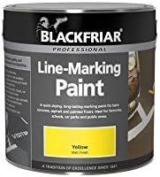 Blackfriar Road Line Marking Paint Yellow - 1 Litre by Blackfriar