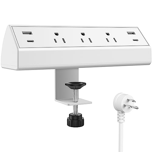 Desk Power Strip with USB Ports