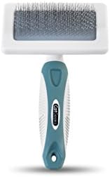 Slicker Brush with Rotating Head and Comfort Grip
