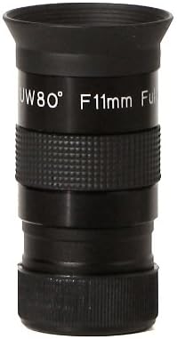 Olivon Super Wide 80-Degree 1 1/4-Inch Eyepiece, Black, 11mm