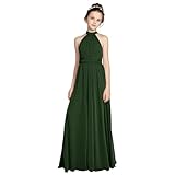 TAISHAN Chiffon Junior Bridesmaid Dress for Teens