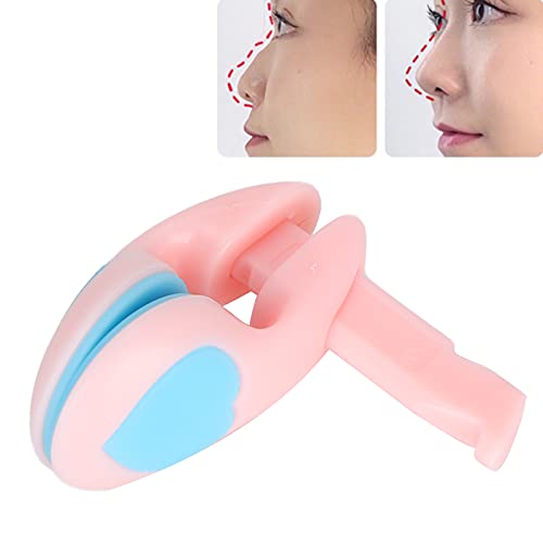 Nose Up Lifting Clip, Adjustable Nose Beauty Clip, Silicone Nose Shaper Lifter, Nose Beauty Corrector, Nasal Constrictor, Nose Bridge Straightener(pink)