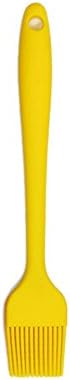 Hgchang Barbecue Brush Silicone Basting Grill Heat Resistan BBQ Brushes Hgchang Yellow