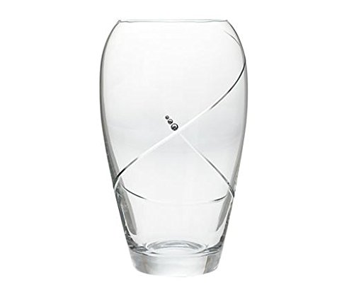 Dartington Crystal - Eden - Barrel Vase - Medium